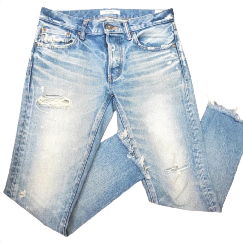 Moussy Light Blue High Rise Women Jeans - Picture 6 of 11